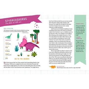 Dinosaur Devotions: 75 Dino Discoveries, Bible Truths, Fun Facts, and More!