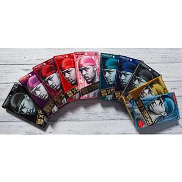 KISS RED Bow Wow Power Wave Velvet Luxe Durag (Pink)