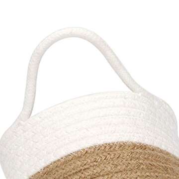 Hanging Cotton Rope Baskets - Stylish Home Storage Solution