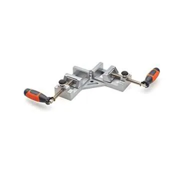 Bora 90 Degree Corner Clamp Bora 551025 – the Quick Release Corner Vise That Holds Your Material Fast at a Perfect Right Angle, Making Frame and Box Projects a Breeze.