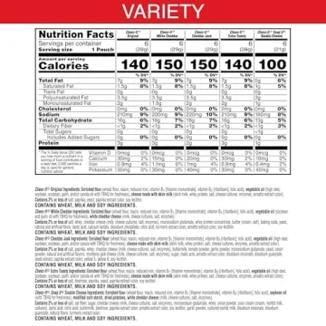 Cheez-It Cheese Crackers - Crispy Snack Variety Pack for All