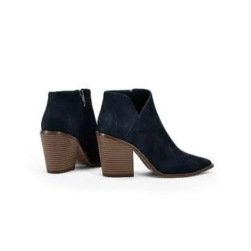 Stylish Women's Cut Out Mid Heel Booties for Comfort