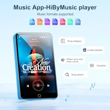 80GB MP3 Player with Bluetooth, WiFi, and Streaming Services