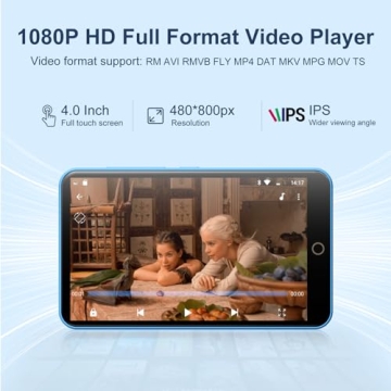 80GB MP3 Player with Bluetooth, WiFi, and Streaming Services