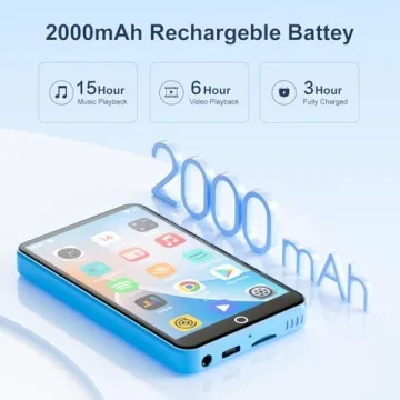 80GB MP3 Player with Bluetooth, WiFi, and Streaming Services