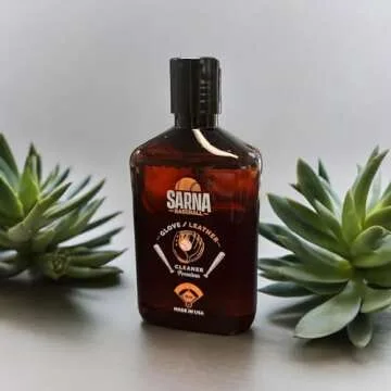 Glove Leather Cleaner - Use on Baseball Gloves, Softball Gloves, and Other Leather Sports Equipment (8.0 oz) - Made in USA!