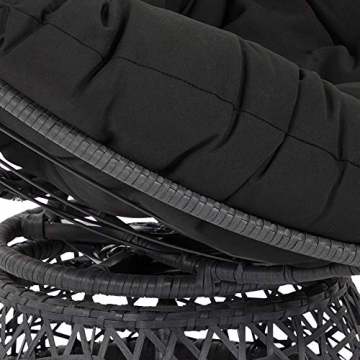 Stylish OSP Home Furnishings Papasan Chair with Swivel