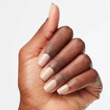 OPI Nail Lacquer Samoan Sand | Sheer Soft Pink Crème Chip Resistant Nail Polish | Vegan, Fast Drying, Streak Free