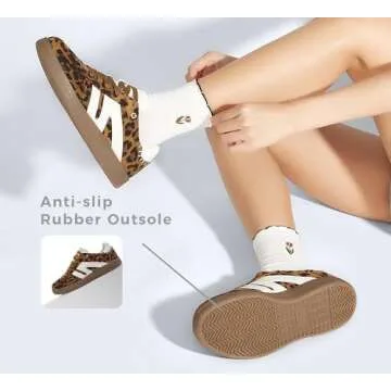 LUCKY STEP Retro Women's Fashion Sneakers & Trainers