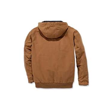 Carhartt mens Active Jacket J130 (Big & Tall) Work Utility Outerwear, Carhartt Brown, X-Large US
