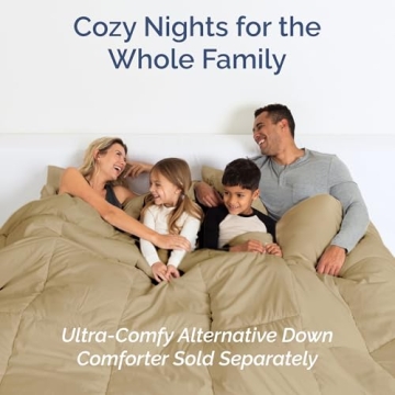 Queen Size 4 Piece Sheet Set - Comfy Breathable & Cooling Sheets - Hotel Luxury Bed Sheets for Women, Men, Kids & Teens - Deep Pockets, Easy-Fit, and Wrinkle Free Sheets - Beige Oeko-Tex Bed Sheet Set