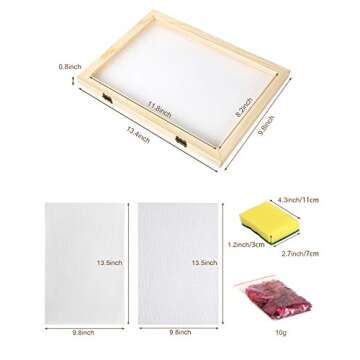 Caydo DIY Paper Making Kit – Eco-Friendly Craft Set for All Ages