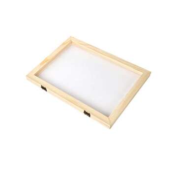 Caydo DIY Paper Making Kit with Dried Flowers & Frame