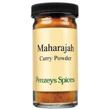 Maharajah Style Curry Powder By Penzeys Spices 2.3 oz 1/2 cup jar (Pack of 1)
