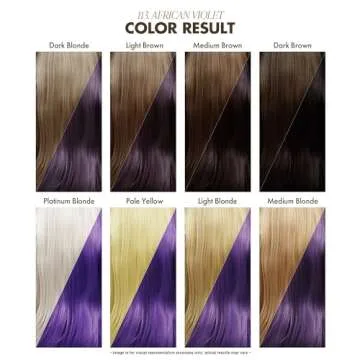 Adore Semi Permanent Hair Color - Vegan and Cruelty-Free Purple Hair Dye - 4 Fl Oz - 113 African Violet (Pack of 2)