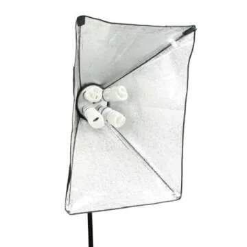 Fancierstudio Lighting Kit 2400 Watt Professional Video Lighting Kit with Three Softbox Lights, Boom Arm Hairlight Softbox, Lighting Kit for Studio Photography and Continuous Lighting (9004SB2)