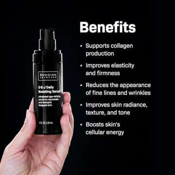 Revision Skincare D·E·J Daily Boosting Serum™, Anti Aging Serum, Reduces Wrinkles, Supports Skin...