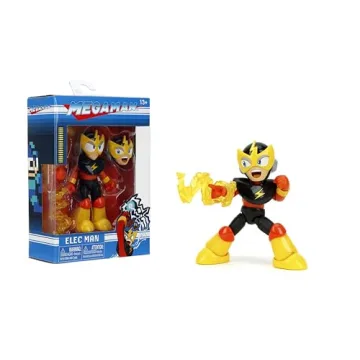 Jada Toys Mega Man Elec Man Action Figure 1:12 Scale