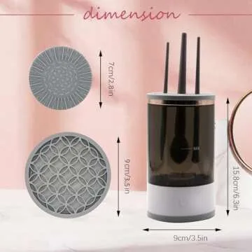 Electric Makeup Brush Cleaner for Effortless Beauty Care