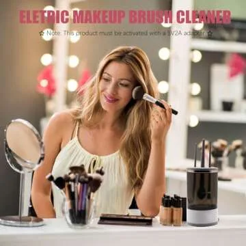 Electric Makeup Brush Cleaner for Effortless Beauty Care