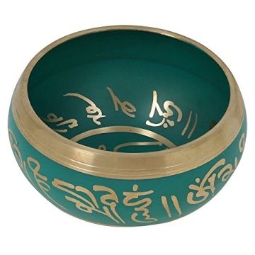 Hand Painted Tibetan Singing Bowl for Meditation