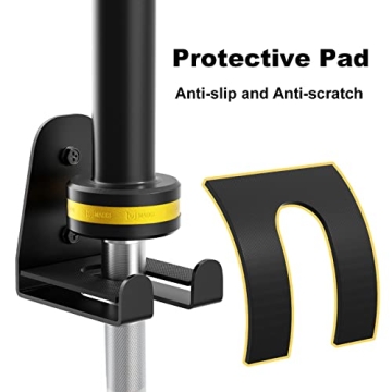 Space Saving JNIHEEP Barbell Holder for Home Gyms