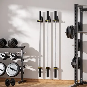 Space Saving JNIHEEP Barbell Holder for Home Gyms