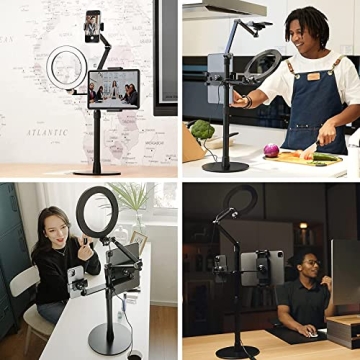 Ultimate Phone and Tablet Desk Live Stand for Content Creators