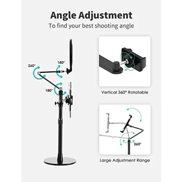 Ultimate Phone and Tablet Desk Live Stand for Content Creators