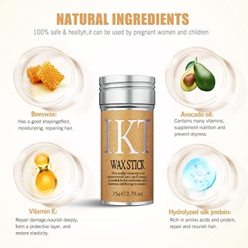 Slick Hair Wax Stick for Strong Hold and Neat Styles