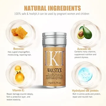 Slick Hair Wax Stick for Strong Hold and Neat Styles