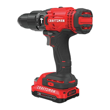 CRAFTSMAN V20 Cordless Drill Kit with 2 Batteries