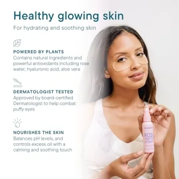 Frownies Rose Water Hydrator Spray For All Skin Types 2oz