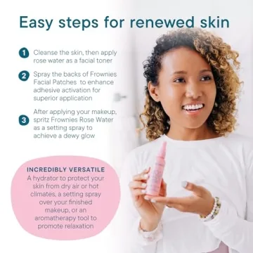 Frownies Rose Water Hydrator Spray For All Skin Types 2oz