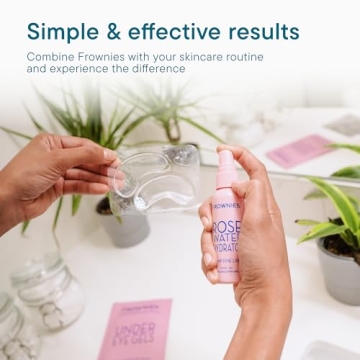 Frownies Rose Water Hydrator Spray For All Skin Types 2oz