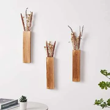 Mokof Wooden Wall Planters for Stylish Indoor Decor