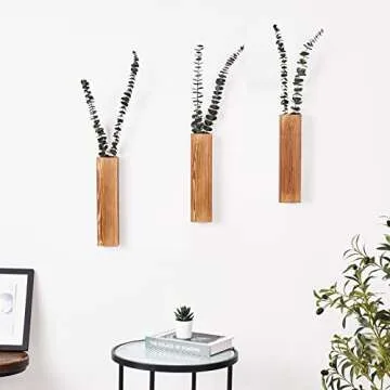 Mokof Wooden Wall Planters for Stylish Indoor Decor