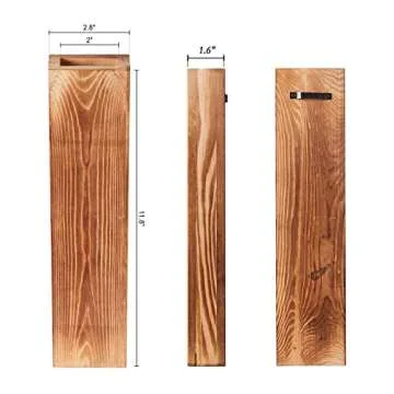 Mokof Wooden Wall Planters for Stylish Indoor Decor