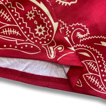 Trendy DIOTSR Paisley Graphic Shorts for Athletic Style