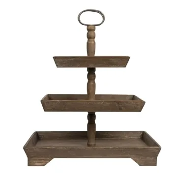 Elegant 3 Tier Decorative Tray - Perfect for Home