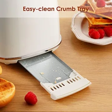 REDMOND Retro 2 Slice Toaster with 6 Bread Settings