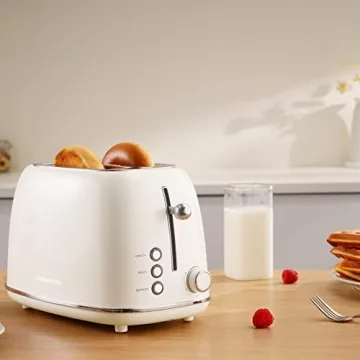 REDMOND Retro 2 Slice Toaster with 6 Bread Settings