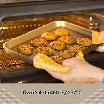 Glad Premium Nonstick Cookie Sheet for Perfect Baking