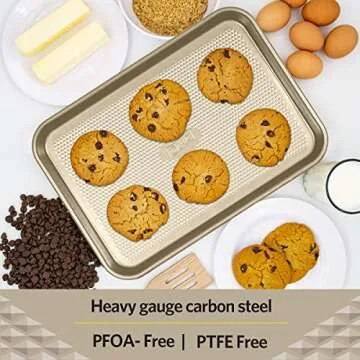 Glad Premium Nonstick Cookie Sheet for Perfect Baking