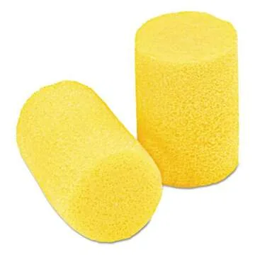 3M 3101001 E·A·R Classic Earplugs, Pillow Paks, Uncorded, PVC Foam, Yellow, 200 Pairs