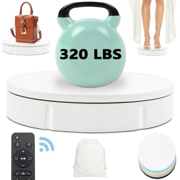 Prolee Rotating Display Stand: Ultimate Photography Turntable