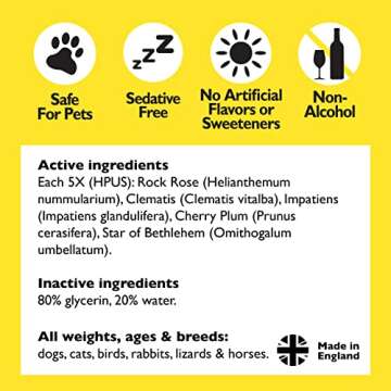 Bach RESCUE Remedy PET Drops - Natural Calming Solution for Pets