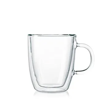 Bodum Bistro Double Wall Insulated Mug Set - 10oz, 6-Piece Unique Design