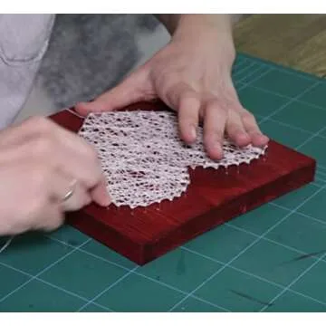 Daveliou 10”x10” Wood Canvas Boards for Painting, Arts, Crafts, Wood Burning, Shadowbox, Oils, Acrylics, and More (5 Pack)