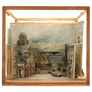 Daveliou 10”x10” Wood Canvas Boards for Painting, Arts, Crafts, Wood Burning, Shadowbox, Oils, Acrylics, and More (5 Pack)